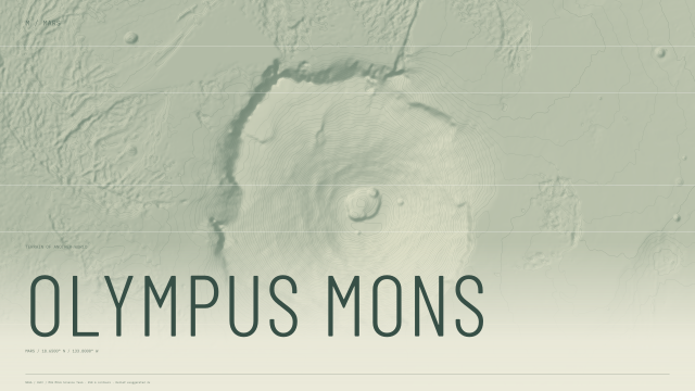 Olympus Mons wallpaper