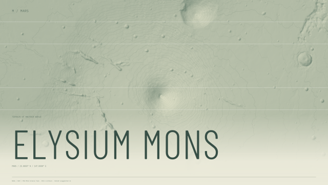 Elysium Mons wallpaper