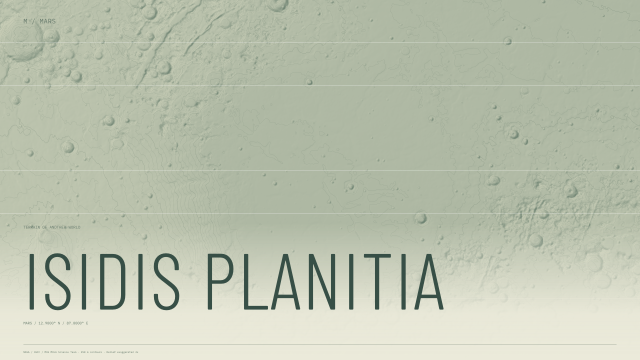 Isidis Planitia wallpaper