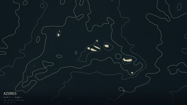Azores · Engraved wallpaper
