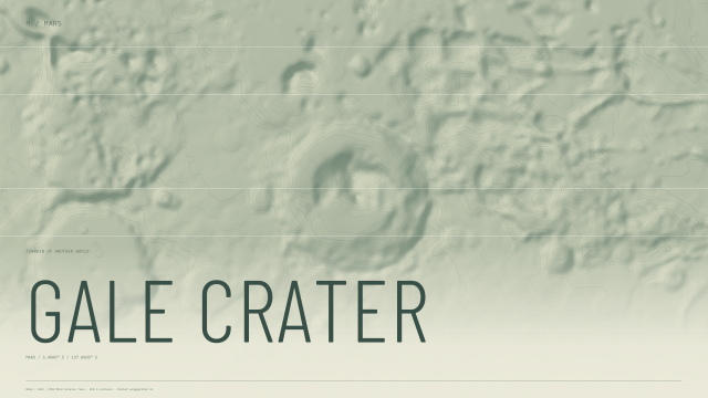 Gale Crater wallpaper