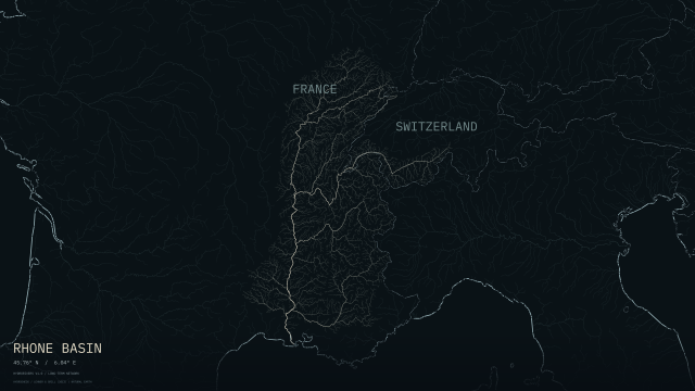 Rhone Basin wallpaper